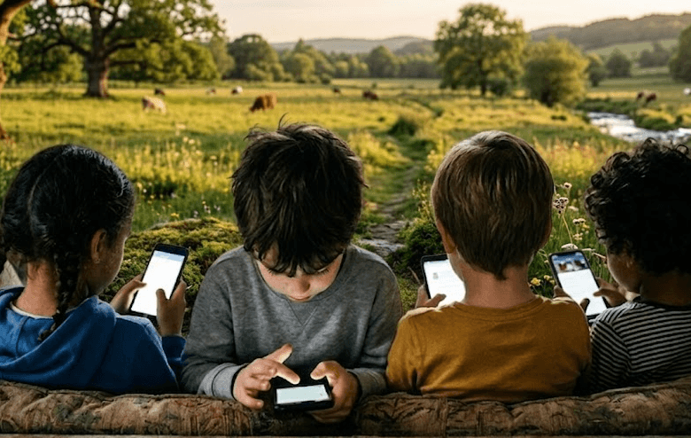 Impacto de Smartphones y Redes Sociales en la Salud Mental Infantil